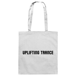 front-baumwolltasche-white-799-111a-1000x.jpg Uplifting Trance Minimalist Design Black Font - Tote Bag