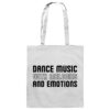 front-baumwolltasche-white-799-119f-1000x.jpg Dance Music With Melodies And Emotions Black Font - Tote Bag