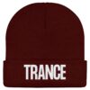 front-classic-beanie-chocolate-295-b240-1000x.jpg Trance Grey Typographic - Classic Beanie