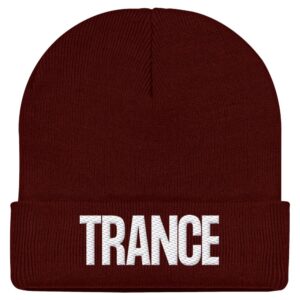 front-classic-beanie-chocolate-295-b240-1000x.jpg Trance Grey Typographic - Classic Beanie