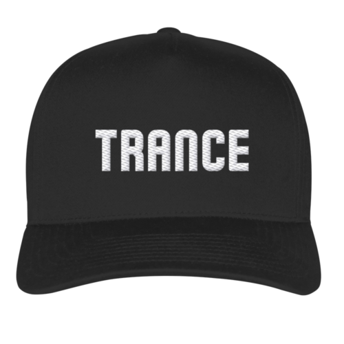Trance White Font - Classic Curved Snapback
