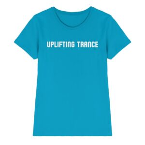 Uplifting Trance Minimalist Design - Ladies Premium Shirt