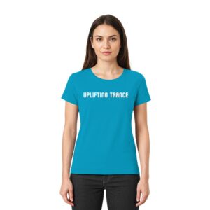 Uplifting Trance Minimalist Design - Ladies Premium Shirt