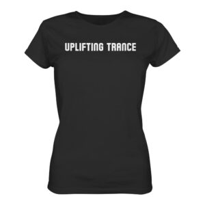 Uplifting Trance Minimalist Design - Ladies Premium Shirt
