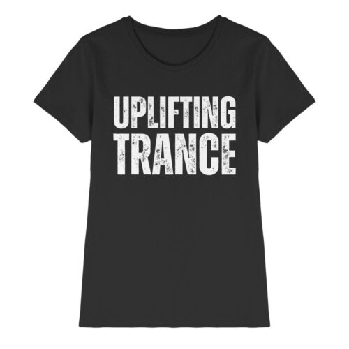 Uplifting Trance Distressed - Ladies Premium Shirt