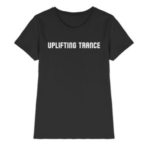Uplifting Trance Minimalist Design - Ladies Premium Shirt
