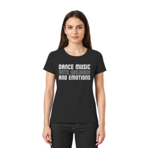 front-ladies-premium-shirt-black-647-2be8-1000x.png Dance Music With Melodies And Emotions - Ladies Premium Shirt