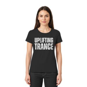 Uplifting Trance Distressed - Ladies Premium Shirt