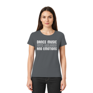 front-ladies-premium-shirt-dark-grey-647-2be8-1000x.png Dance Music With Melodies And Emotions - Ladies Premium Shirt