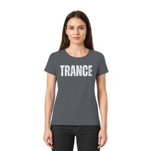 Trance T-Shirt Distressed - Ladies Premium Shirt