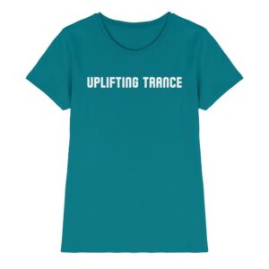 Uplifting Trance Minimalist Design - Ladies Premium Shirt