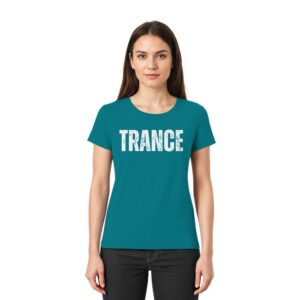 Trance T-Shirt Distressed - Ladies Premium Shirt
