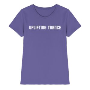 Uplifting Trance Minimalist Design - Ladies Premium Shirt