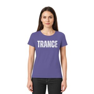 Trance T-Shirt Distressed - Ladies Premium Shirt