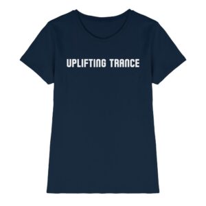 Uplifting Trance Minimalist Design - Ladies Premium Shirt