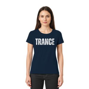 Trance T-Shirt Distressed - Ladies Premium Shirt
