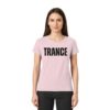 Trance T-Shirt Distressed Black Font - Ladies Premium Shirt