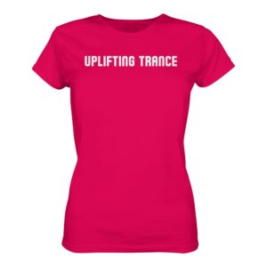 Uplifting Trance Minimalist Design - Ladies Premium Shirt