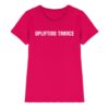 Uplifting Trance Minimalist Design - Ladies Premium Shirt