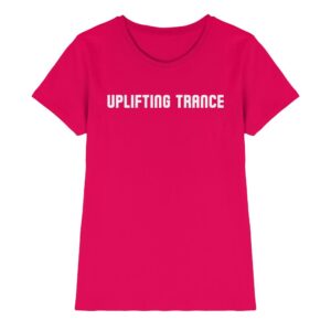 Uplifting Trance Minimalist Design - Ladies Premium Shirt