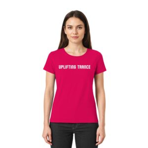 Uplifting Trance Minimalist Design - Ladies Premium Shirt
