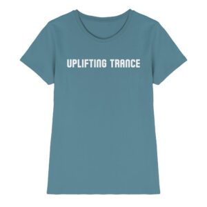 Uplifting Trance Minimalist Design - Ladies Premium Shirt