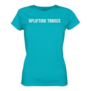Uplifting Trance Minimalist Design - Ladies Premium Shirt