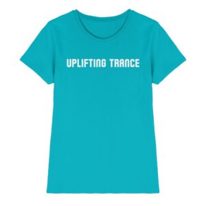 Uplifting Trance Minimalist Design - Ladies Premium Shirt