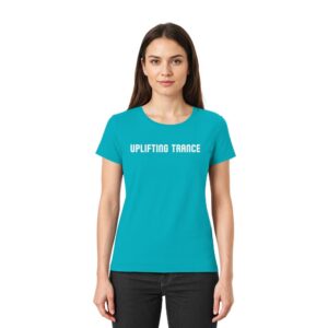 Uplifting Trance Minimalist Design - Ladies Premium Shirt