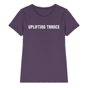 Uplifting Trance Minimalist Design - Ladies Premium Shirt