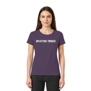 Uplifting Trance Minimalist Design - Ladies Premium Shirt