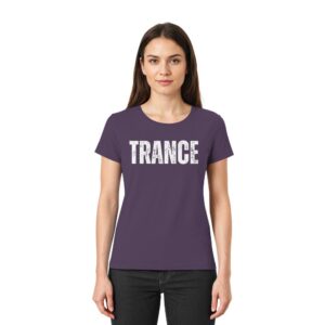 Trance T-Shirt Distressed - Ladies Premium Shirt