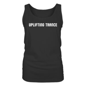 Uplifting Trance Minimalist Design - Ladies Tank-Top