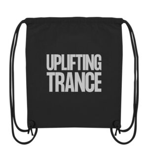 Uplifting Trance Grey Typographic - Gym-Bag