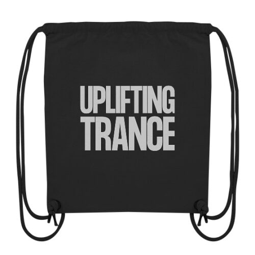 Uplifting Trance Grey Typographic - Gym-Bag