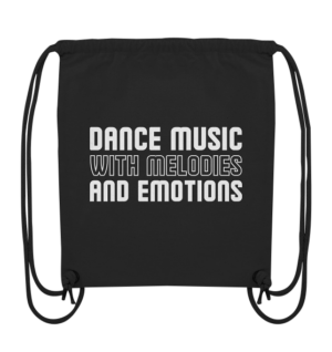 front-organic-gym-bag-272727-558x-9.png Dance Music With Melodies And Emotions - Gym-Bag