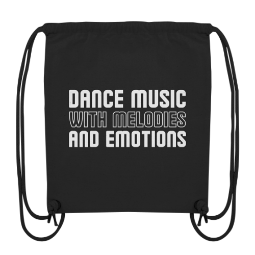 front-organic-gym-bag-272727-558x-9.png Dance Music With Melodies And Emotions - Gym-Bag