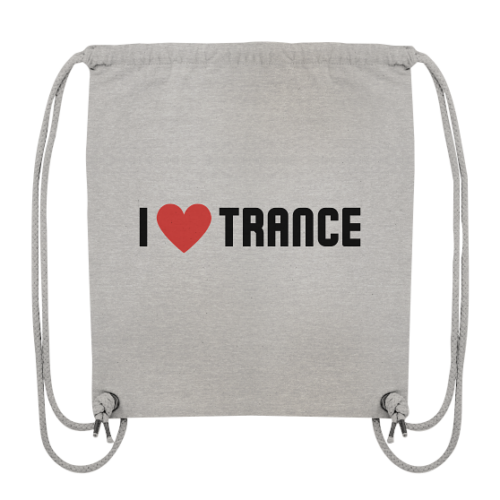 front-organic-gym-bag-c2c1c0-558x-5.png I Love Trance Black Text - Gym-Bag