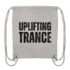 Uplifting Trance Distressed Black Font - Gym-Bag