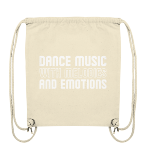 front-organic-gym-bag-f4ead0-558x-8.png Dance Music With Melodies And Emotions - Gym-Bag