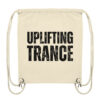 Uplifting Trance Distressed Black Font - Gym-Bag