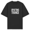 Uplifting Trance Grey Typographic - Oversize Shirt