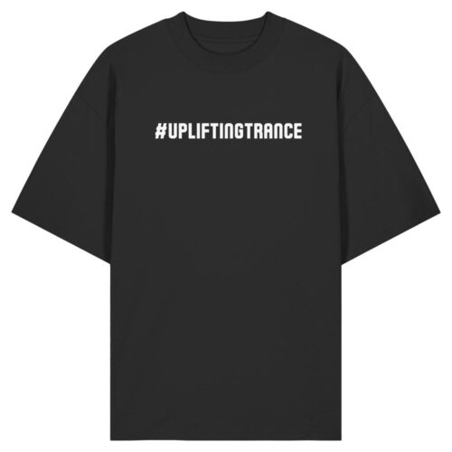 front-organic-oversize-shirt-black-471-0495-1000x.jpg Hashtag Uplifting Trance - Oversize Shirt