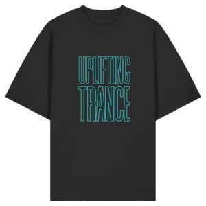 Uplifting Trance Cyan - Oversize Shirt
