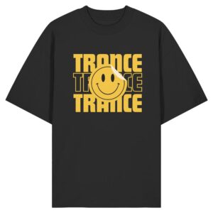 front-organic-oversize-shirt-black-471-a1c3-1000x.jpg Trance Smiley - Oversize Shirt