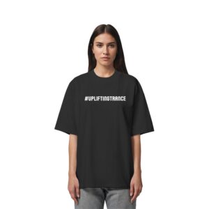 front-organic-oversize-shirt-black-835-0495-1000x.jpg Hashtag Uplifting Trance - Oversize Shirt