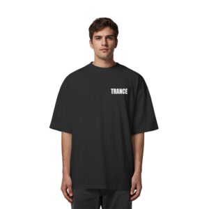 Backprint Dance Music With Melodies And Emotions - Organic Oversize Shirt