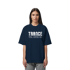 front-organic-oversize-shirt-french-navy-835-6d4e-1000x.png Trance Will Never Die - Oversize Shirt