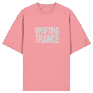 Uplifting Trance Grey Typographic - Oversize Shirt