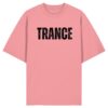 Trance Distressed Black Font - Oversize Shirt